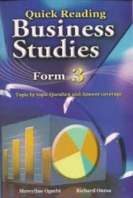 Quick Reading Secondary Business Studies F3